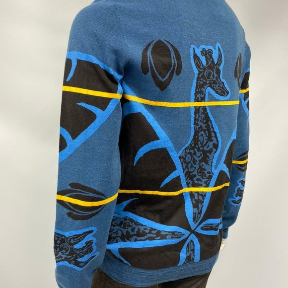 New Louis Vuitton Chapman Giraffe Crewneck Sweater - Picture 2 of 8